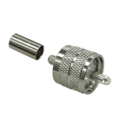 UHF Crimp Plug RG58 (Solder Pin)