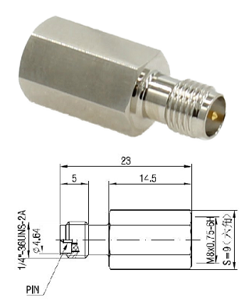 FME Male to RP-SMA Female Adaptor