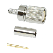 1.6/5.6 Crimp Plug BT3002, SYV-75-2-2 (Solder Pin)