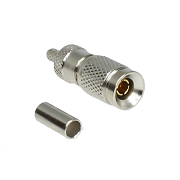 1.0/2.3 Crimp Plug RG179, RG174 (Solder Pin)