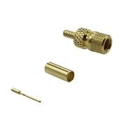 10-32 (Microdot Compatible) Crimp Plug RG174/RG316