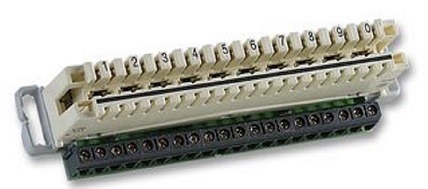 Disconnection Strip 10 Pair 237A IDC/Screw White