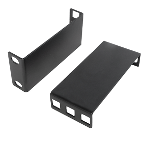  Recessed Bracket Steel, Black 100mm