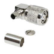 TNC-RP Right-Angled Crimp Plug LMR240