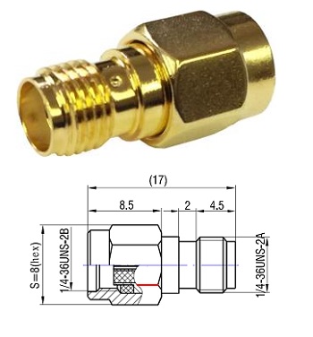 SMA Jack - SMA-RP Plug