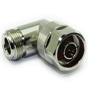 N Type Jack/Plug Right-Angle Adaptor (11GHz)