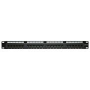 24 Port 1U Cat6 UTP Patch Panel (Economy)
