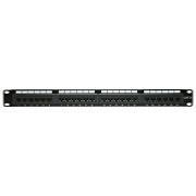 24 Port 1U Cat6 UTP Patch Panel (Economy)