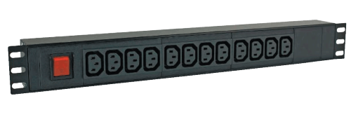 IEC C13 Switched 19” Horizontal Rack Mount