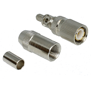 1.6/5.6 Crimp Plug BT3002, SYV-75-2-2( Solder/Crimp/Screw Cover)