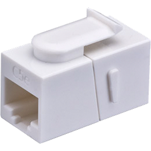 Unshielded RJ45 Jack-Jack Press Fit Coupler Module