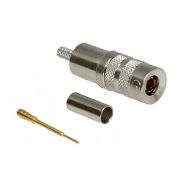 1.0/2.3 Crimp Plug RG174, RG316 (1.2mm crimp)