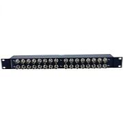 BNC/RJ45 19" Balun Panel (8, 16. 21 & 24 port)