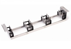 19" Subrack 2U Recessed