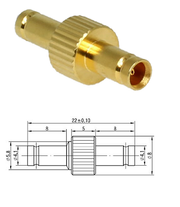 1.0/2.3 Jack/Jack Adaptor 