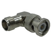 BNC Plug to TNC Jack Angle Adaptor