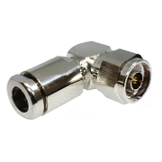N Type Right-Angled Clamp Plug LMR400 (Easy-Fit)