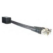 Dual Cable Balun RJ45 - BNC Male 150mm