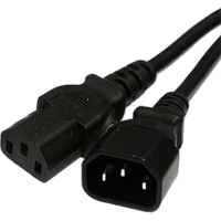 IEC C13-C14 Power Jumper Cable