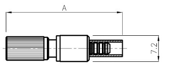 1.0/2.3 Crimp Plug ST212 (Push Screw)