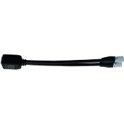 Dual Cable Balun RJ45 - 1.6/5.6 Male (250mm)