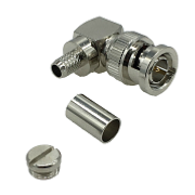 BNC Right-Angled Crimp Plug RG59B/U