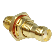 SMA Jack/Jack Bulkhead Adaptor