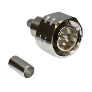 4.3/10 Crimp Plug LMR240 (Easy-Fit)