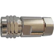 N Type Straight Plug For Superflexible 1/2” Cable