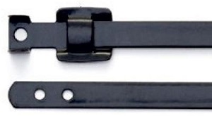 Releasable, Stainless Steel, Black PPA Coated Cable Ties