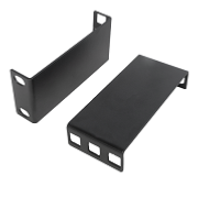  Recessed Bracket Steel, Black 100mm