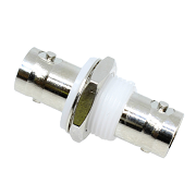 BNC Bulkhead Jack/Jack Adaptor Insulated 50 ohm