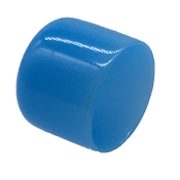 Plastic Dustcap for 4.3/10 Male (Blue)