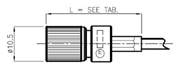 1.6/5.6 Straight Crimp Plug ST779/NCX