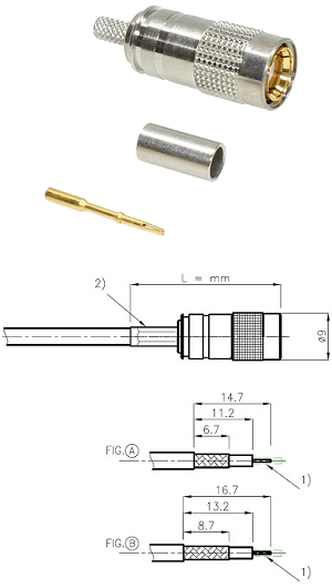 HDC43 DDF Crimp Socket