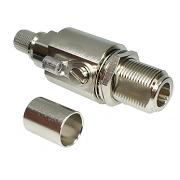 N Type Bulkhead Jack LMR400 GDT Lighting Arrester (5.8GHz)